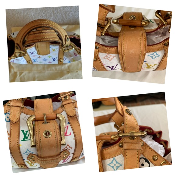 LOUIS VUITTON Ltd. Edition Multicolor Theda GM Bag - Picture 10 of 12